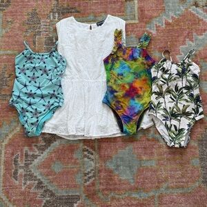 Vilebrequin set of 3 swimsuits and cover up